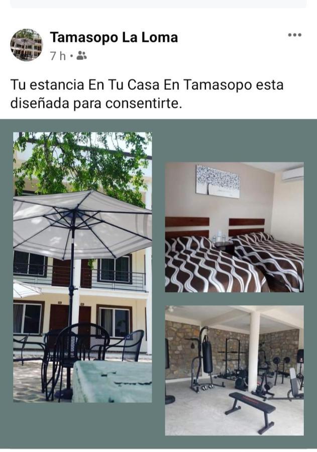 Hotel La Loma, Tu Casa En Tamasopo タマソポ エクステリア 写真